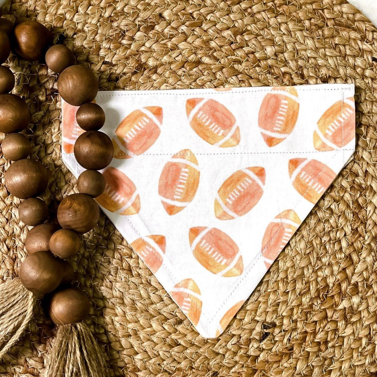 Football Over the Collar Bandana