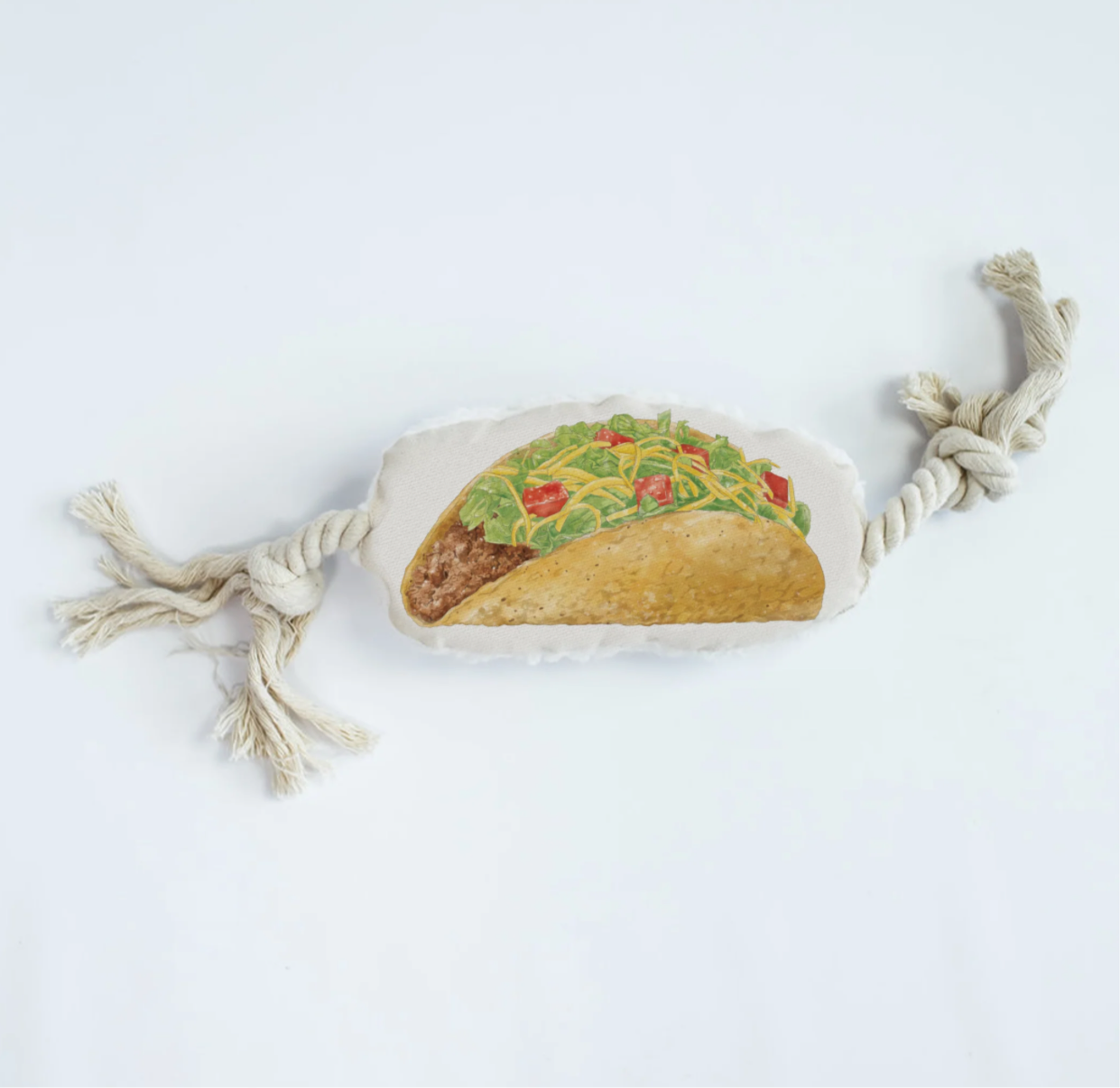 Taco Dog Rope Toy