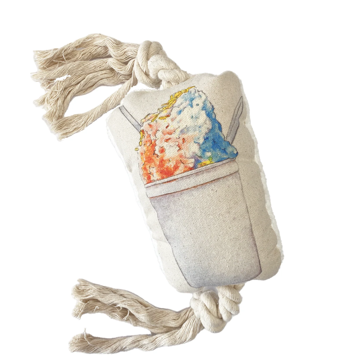 Snowball Dog Rope Toy