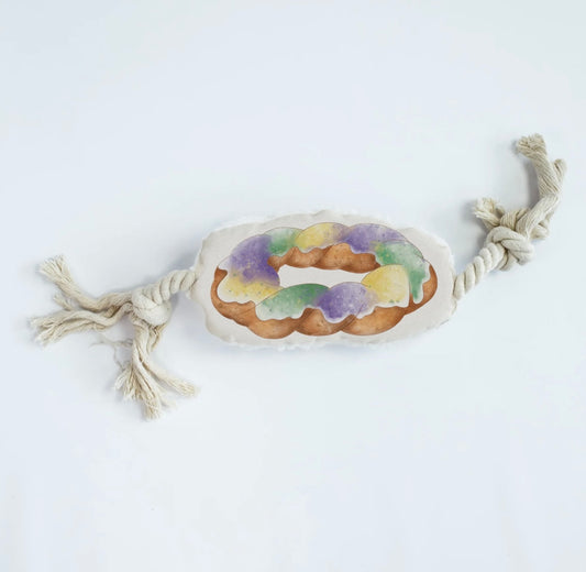 King Cake Rope Toy